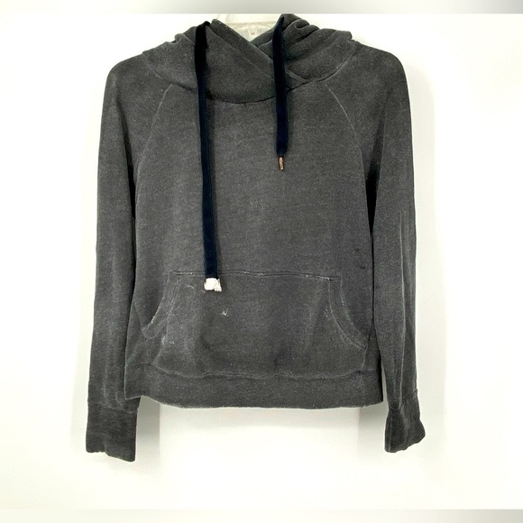 Nsf, Pullover Hoodie, Kangaroo Pocket, Distressed, Size M